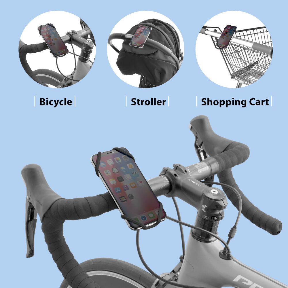 Bike Phone Holder - Bike Tie 2 - Bone