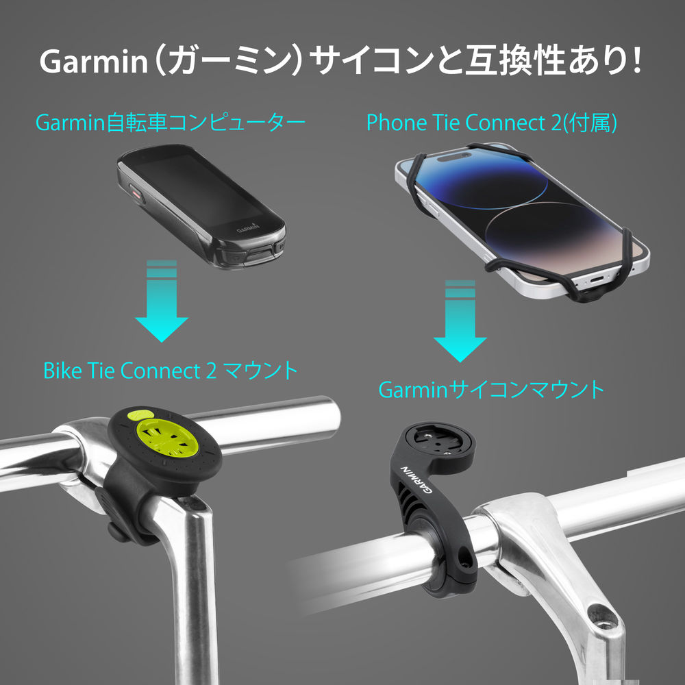 Bike Tie Connect Kit 2 - Magnetic