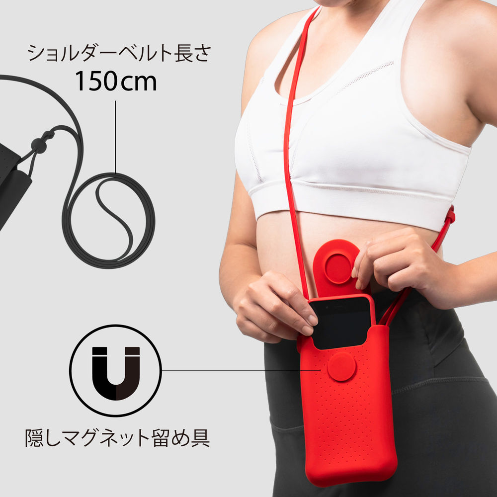 スマホ用ショルダーバッグ・バブルポシェット