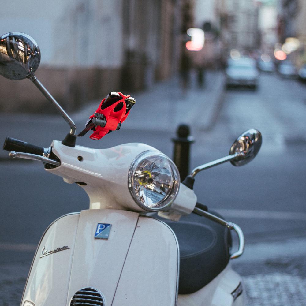 Motorcycle Phone Holder w/ Bike Tie 4