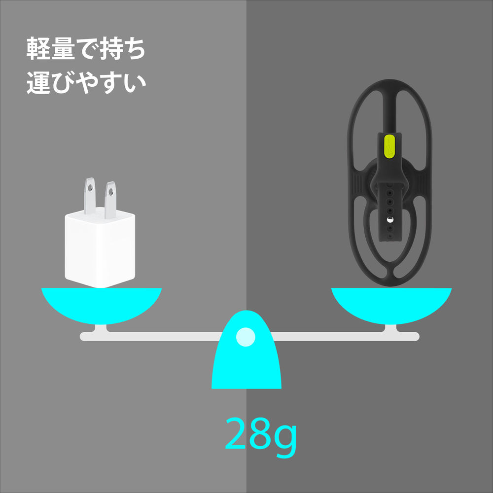 Run Tie Handheld 2 ランニング用 手持ち スマホ ホルダー (2代目)