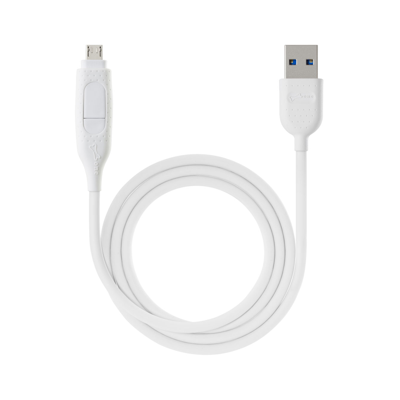 Skating Penguin Square Three-in-One Data Cable A Necessary Data Cable for Home and Car Travel 