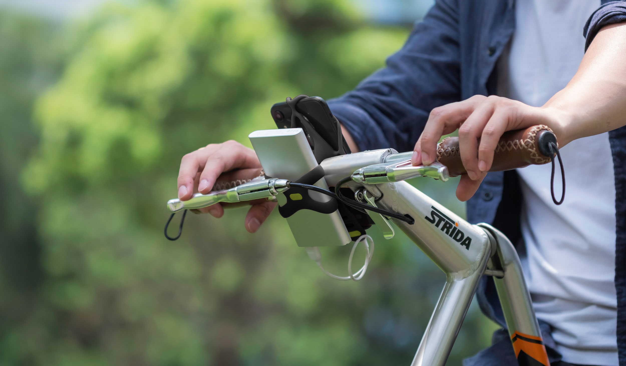 Bike Tie 4 + Power Strap - 自転車ハンドル用スマホホルダー - スポーツ - 製品情報 - Bone