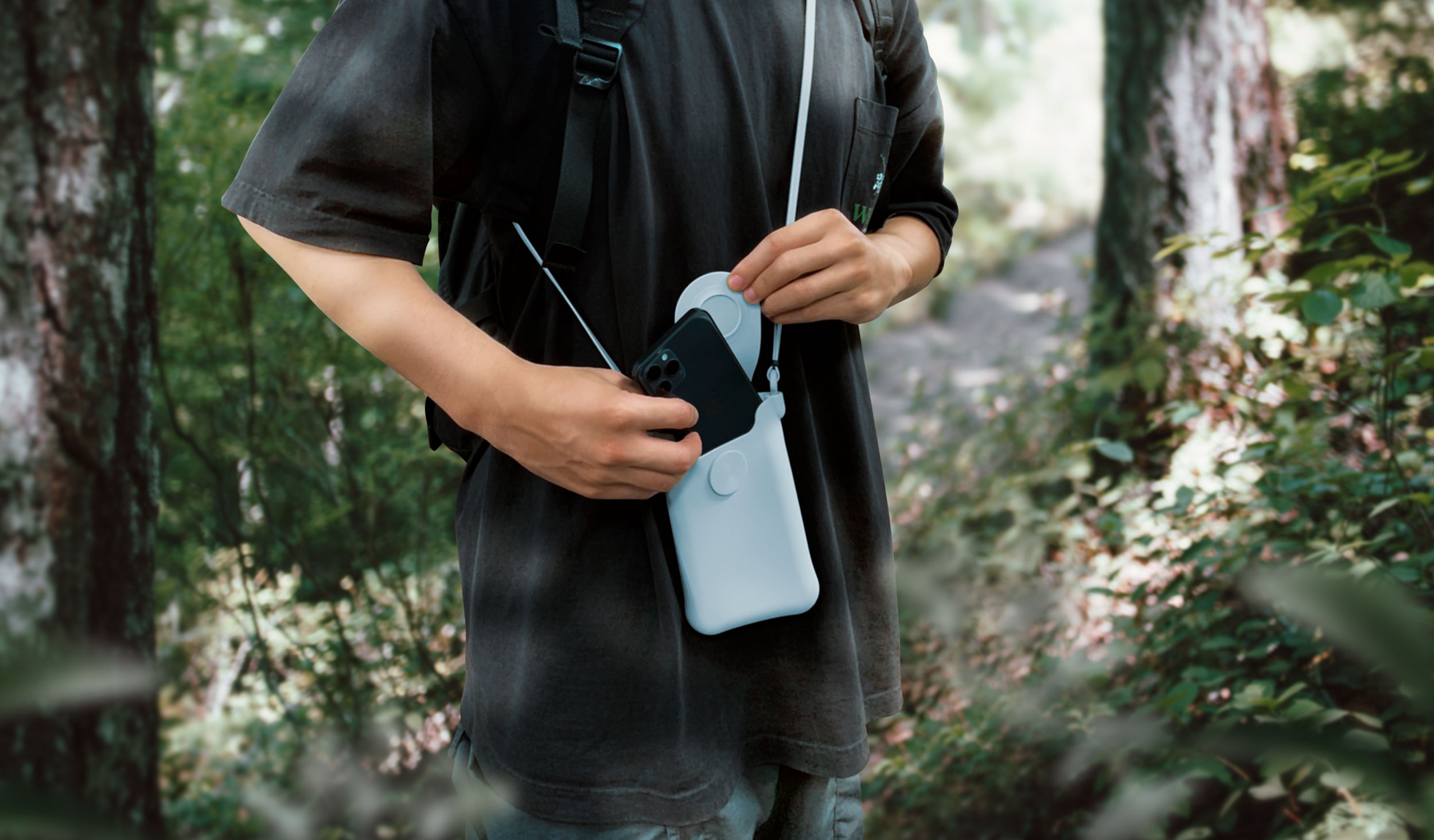 Bubble Crossbody Phone Bag