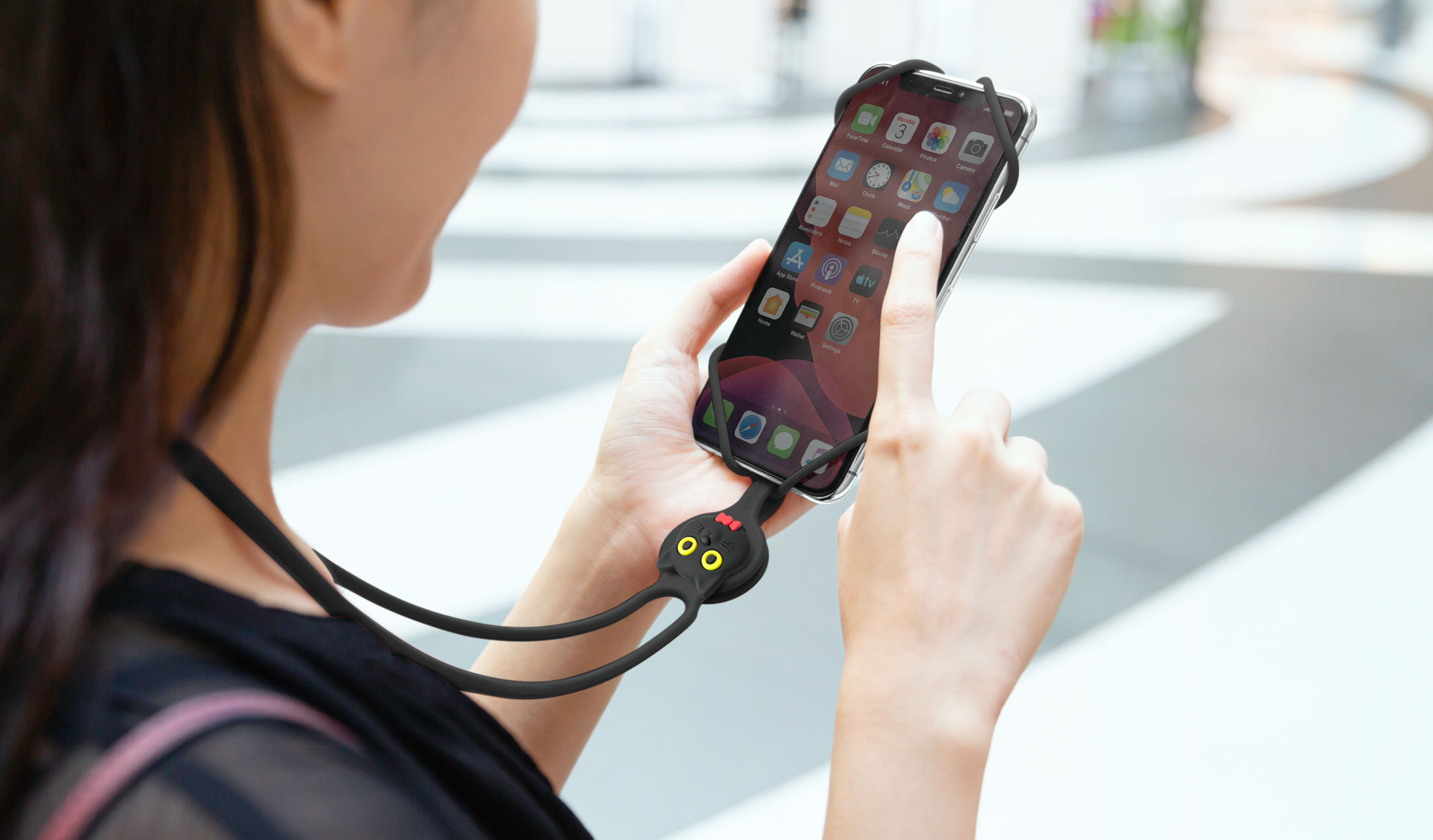 二代目スマホ用ネックストラップ