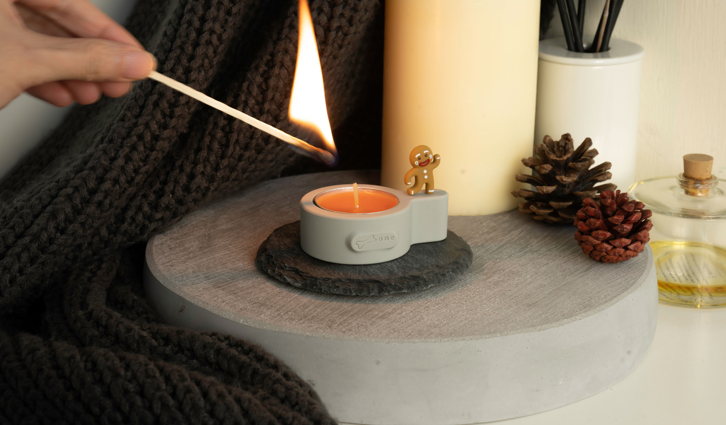 Scented Handheld Candle