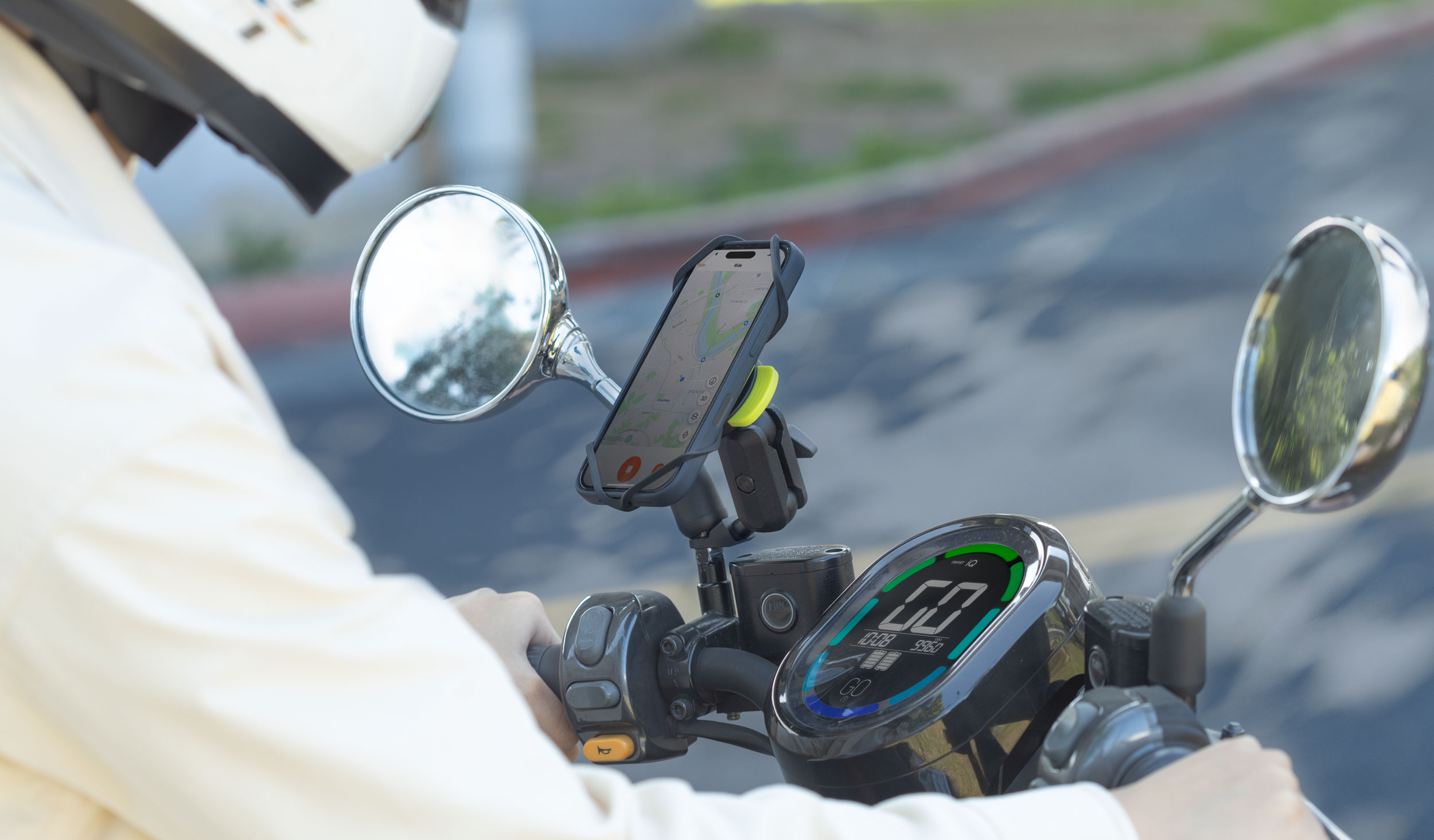 Moto Tie Connect Kit 3 - Mirror Stem