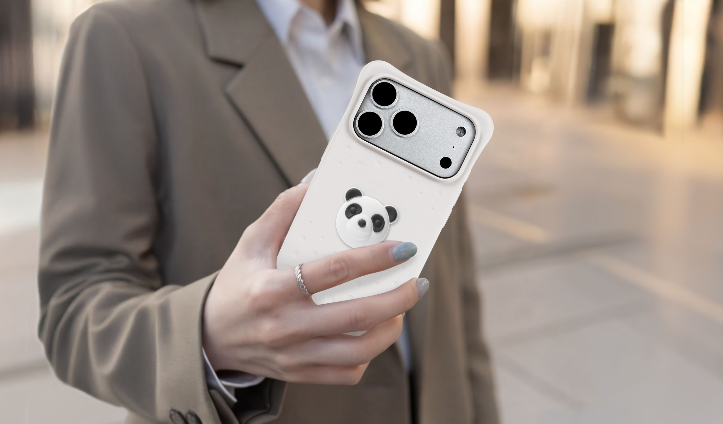 Bubble Magnetic Phone Case 17 Pro Max