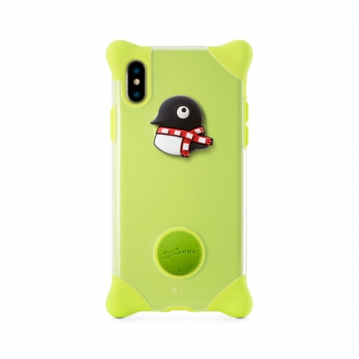 Phone X 泡泡保护套 - 企鹅