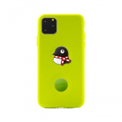 Phone 11 Pro Max チャームケース-まるペンギン