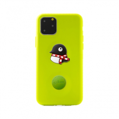 Phone 11 Pro チャームケース-まるペンギン