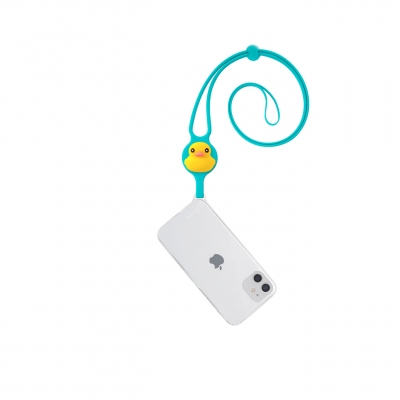 颈挂 iPhone 12 Mini 透明手机壳 - 派提鸭