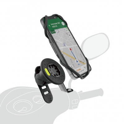 Motorcycle Phone Holder w/ Bike Tie Connect Kit - Garmin